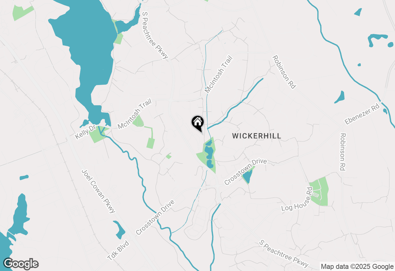 Map of 601 Ridgefield Drive, Peachtree City, GA 30269