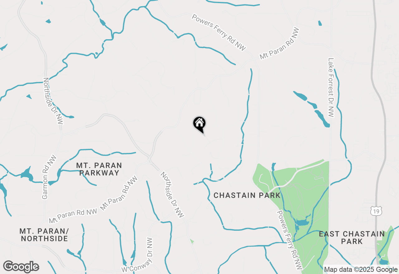Map of 4555 Jettridge Drive Nw, Atlanta, GA 30327