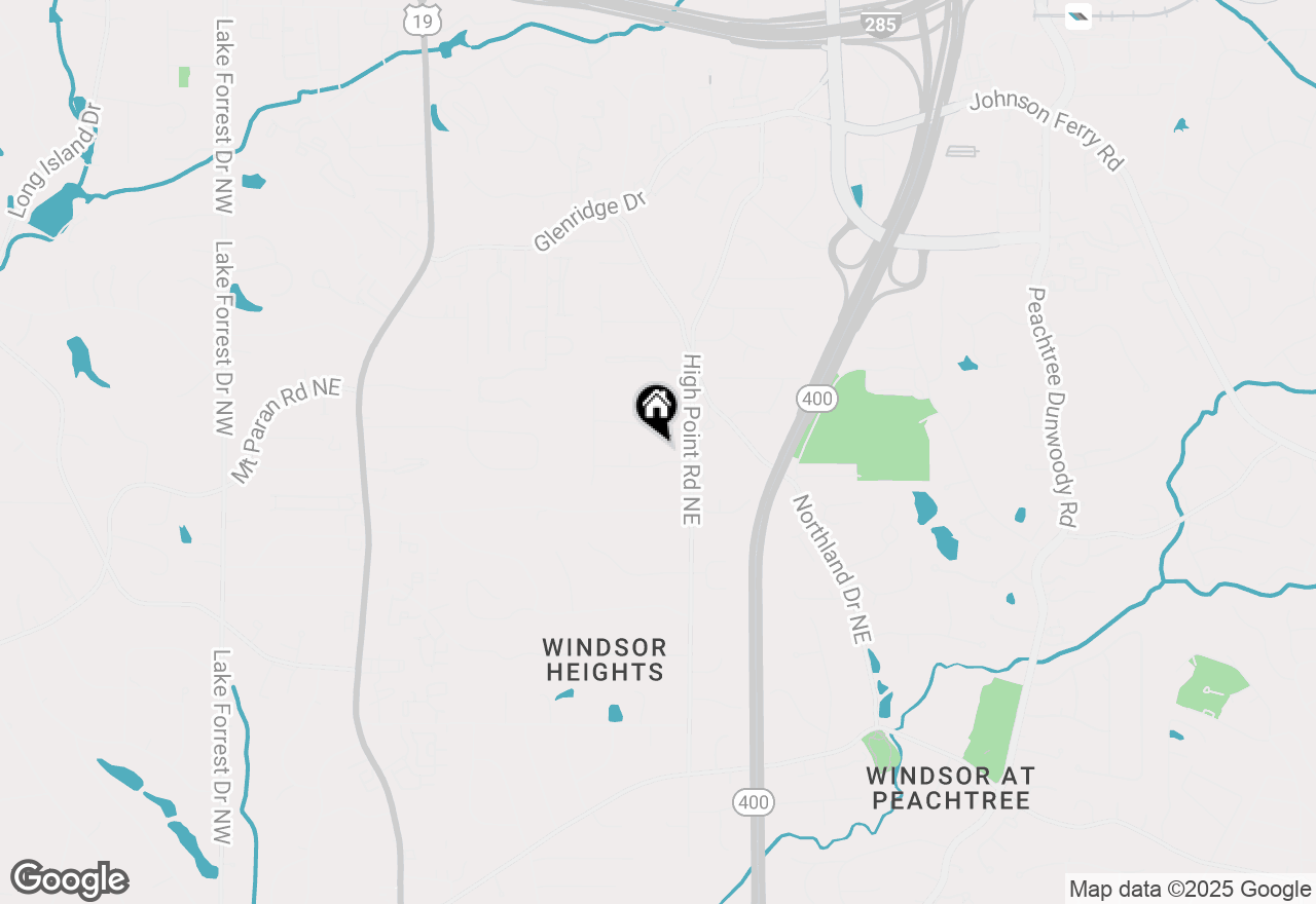 Map of 558 Timberland Drive, Atlanta, GA 30342