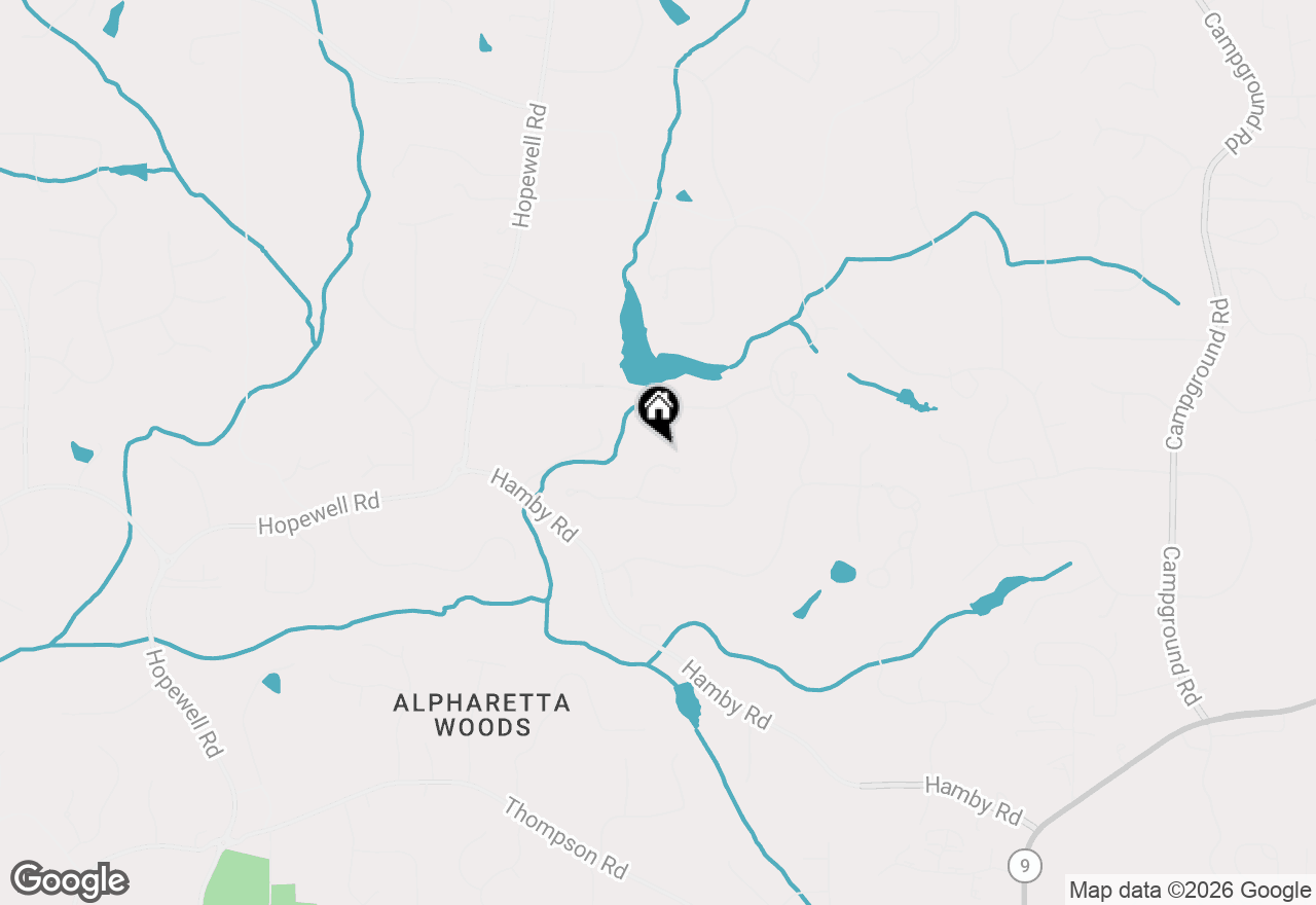 Map of 2045 Kent Court, Milton, GA 30004