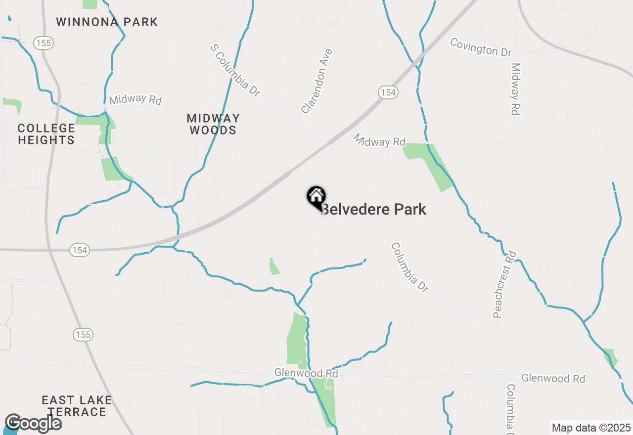 Map of 2956 Laguna Drive, Decatur, GA 30032