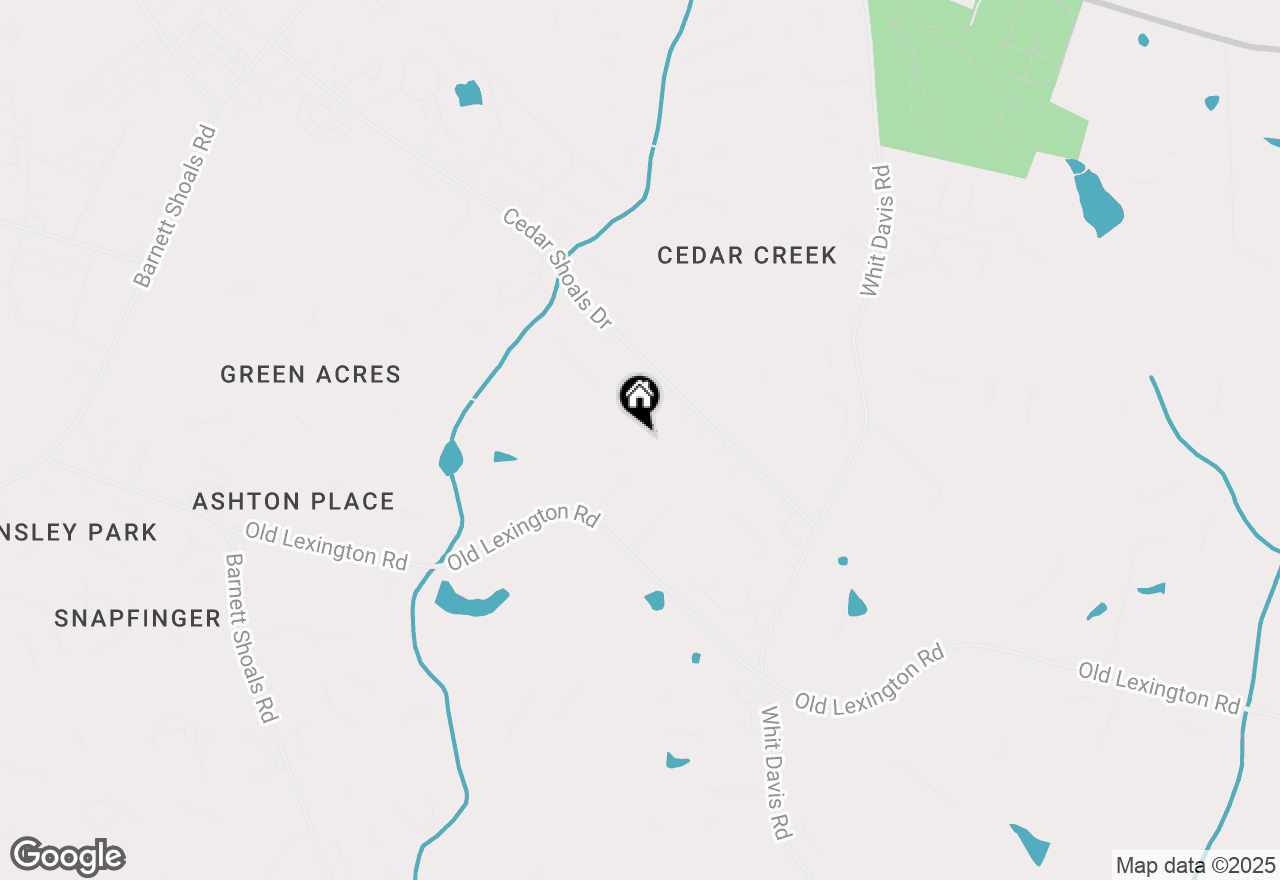 Map of 199 Highland Drive, Athens, GA 30606