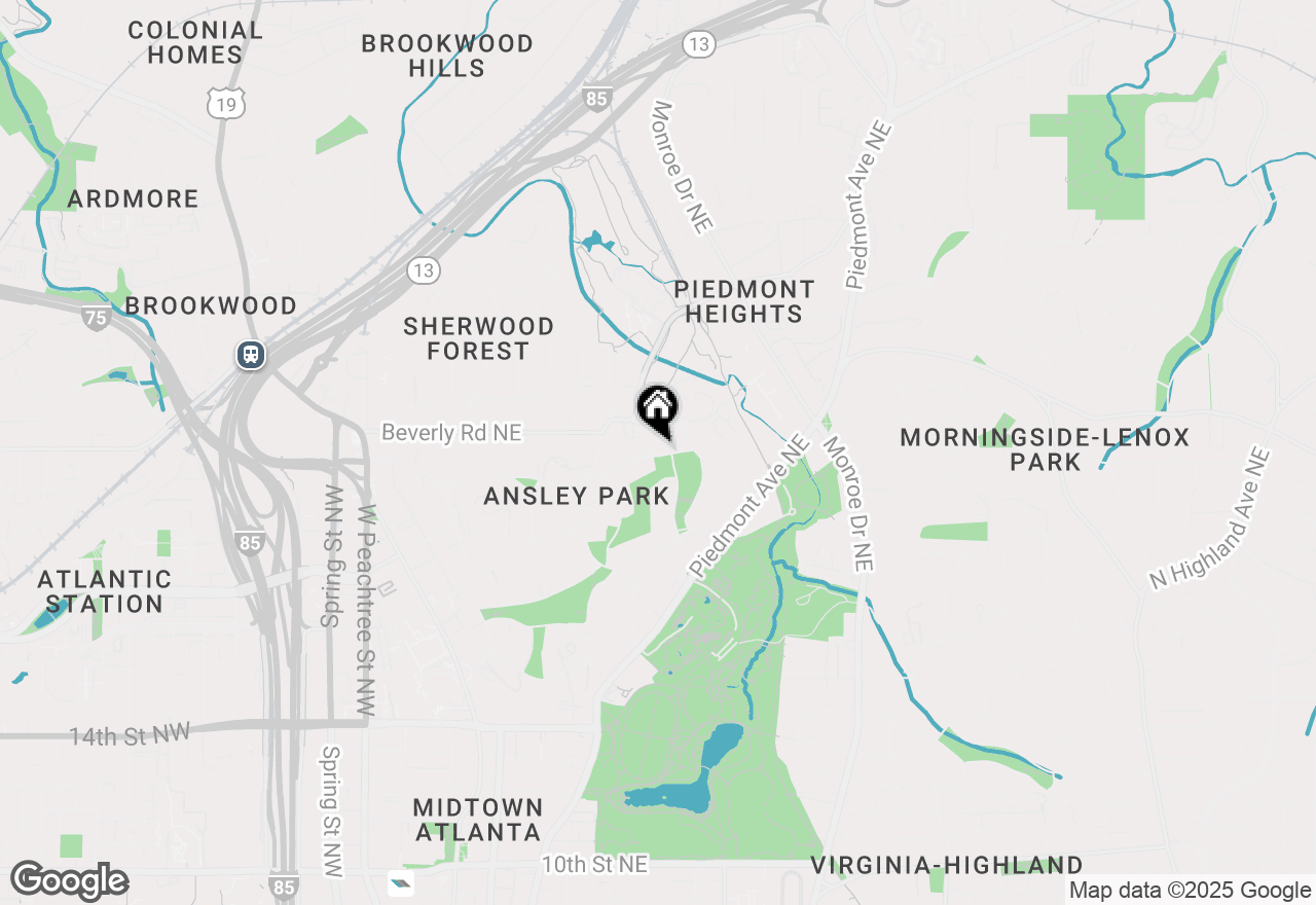 Map of 98 Maddox Drive Ne, Atlanta, GA 30309