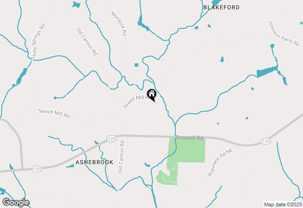 Map of 1370 Murdock Road, Marietta, GA 30062