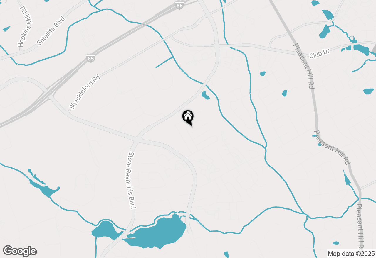 Map of 1491 Black Hickory Place, Norcross, GA 30093