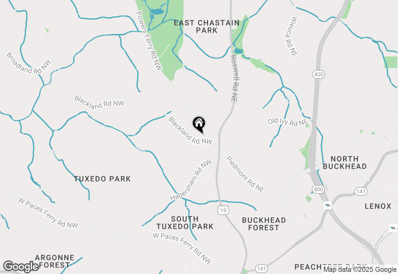 Map of 41 Blackland Road Nw, Atlanta, GA 30342