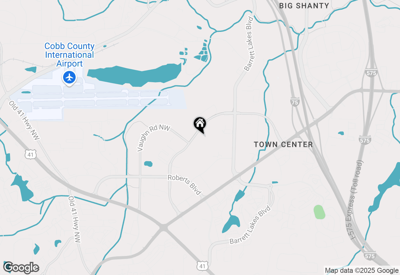 Map of 975 Cobb Place Boulevard #109, Kennesaw, GA 30144