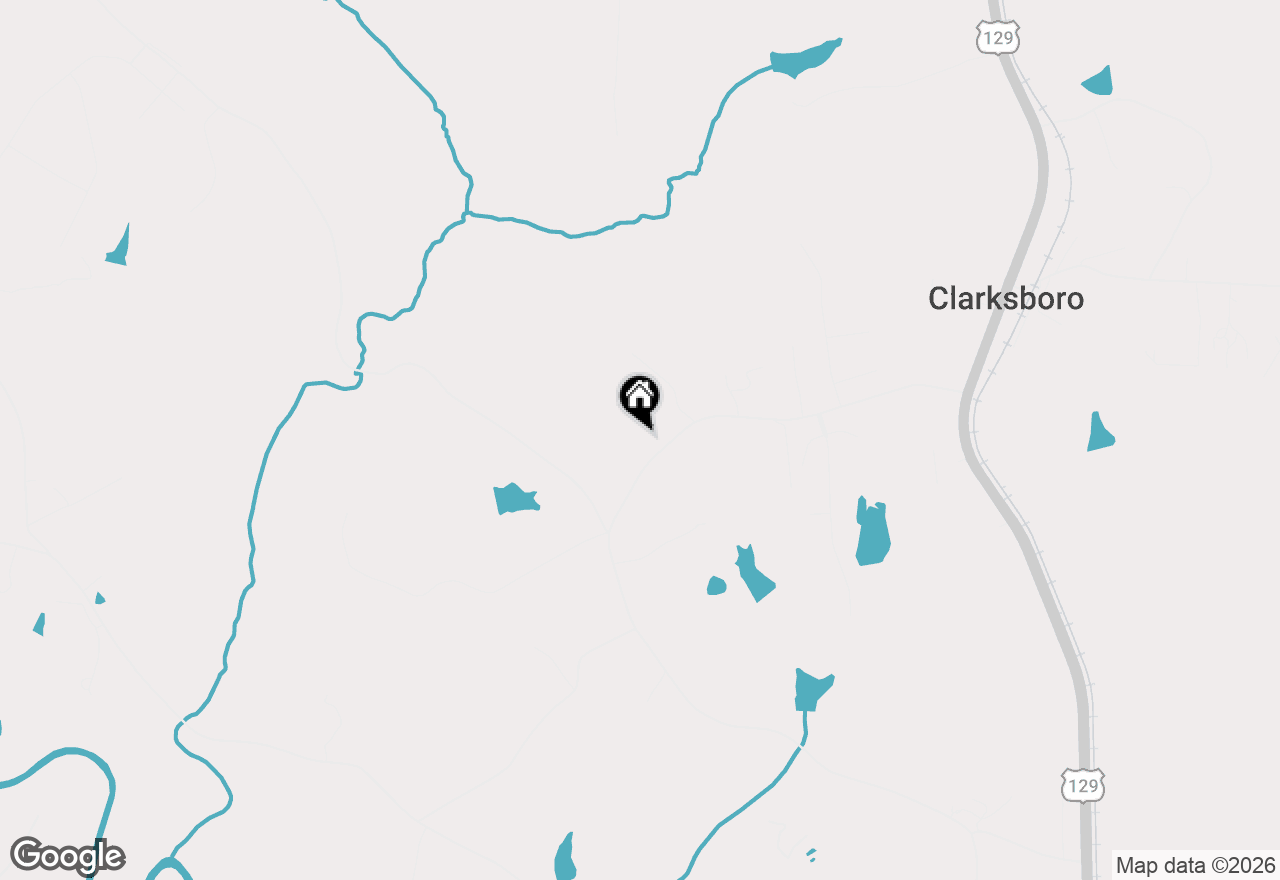 Map of 868 Brock Road, Athens, GA 30607