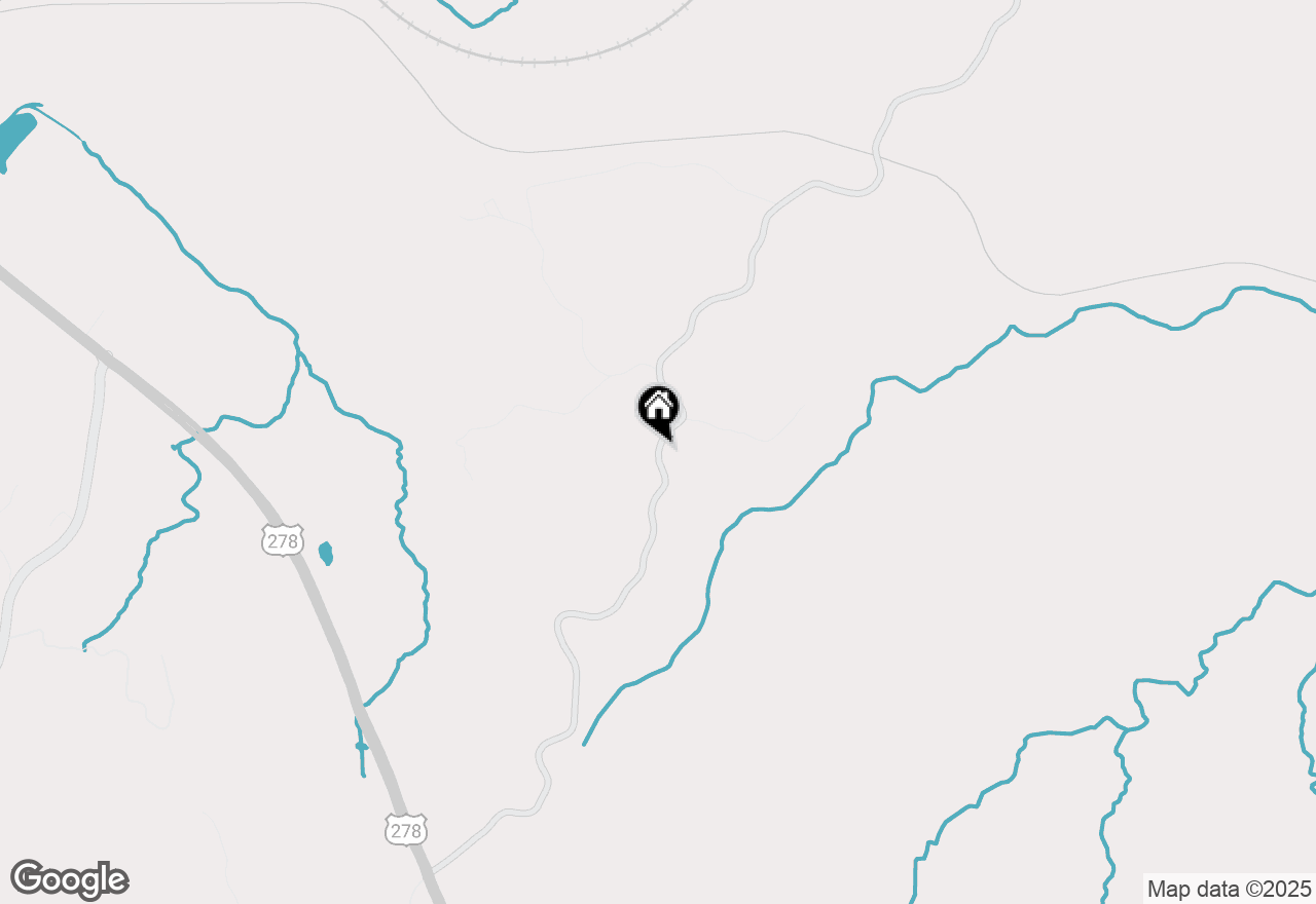 Map of 9 Brushy Mountain Road, Rockmart, GA 30153