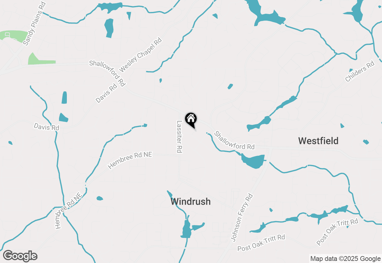 Map of 3935 Manor House Drive, Marietta, GA 30062