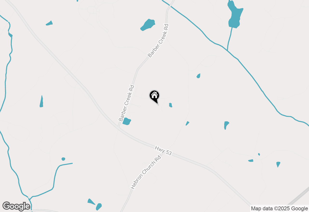 Map of 1296 Club Estates Road, Statham, GA 30666