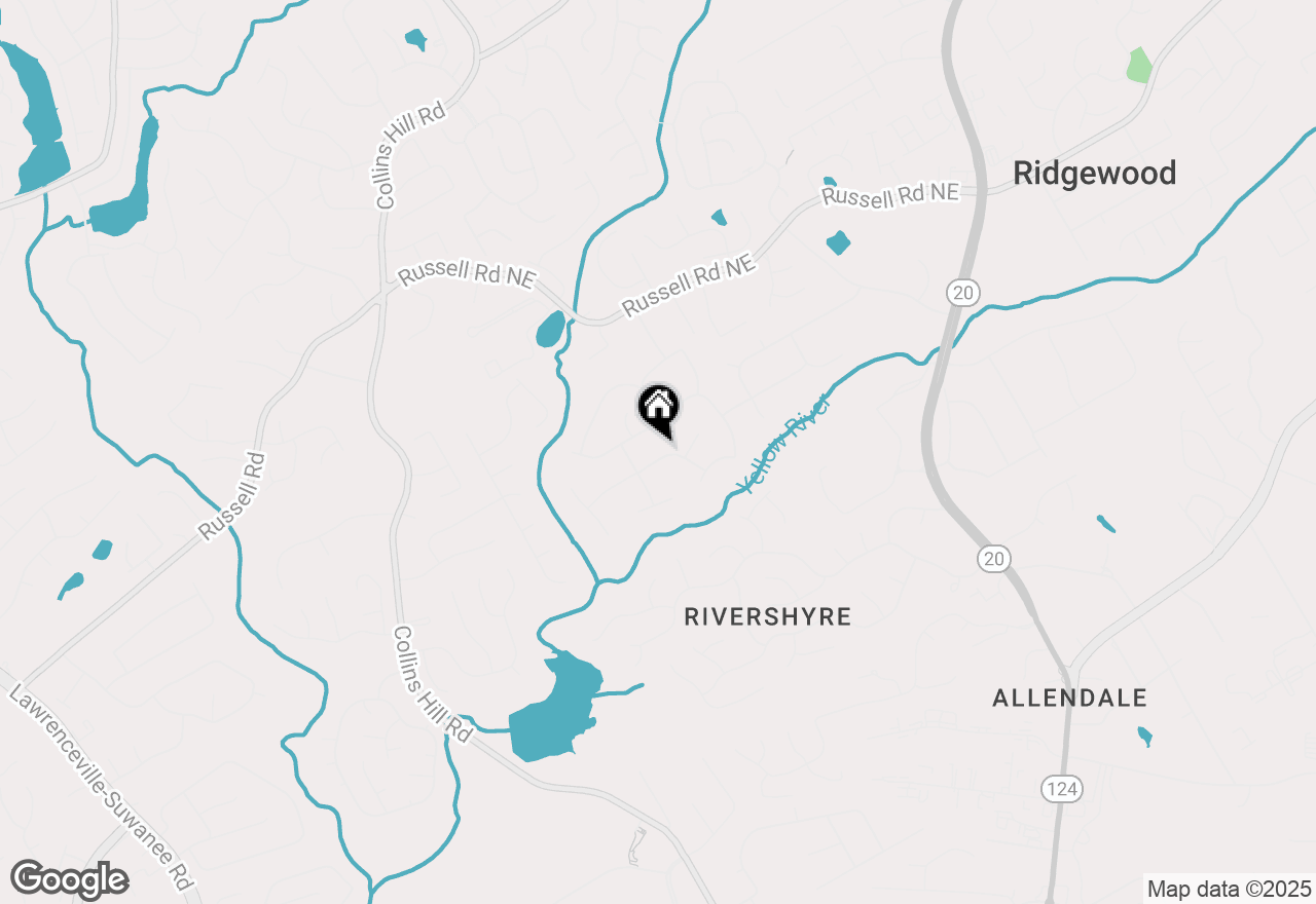 Map of 1451 Laurel River Trail, Lawrenceville, GA 30043