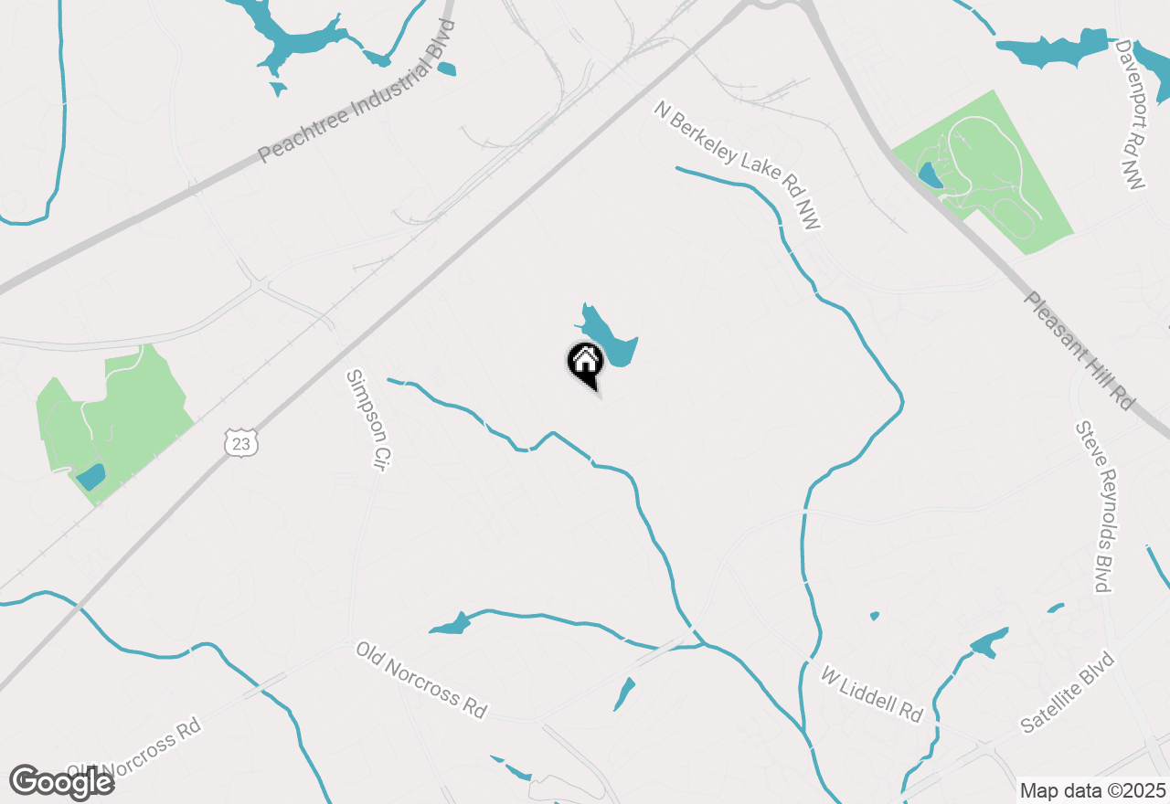 Map of 4302 Inverness Road, Duluth, GA 30096