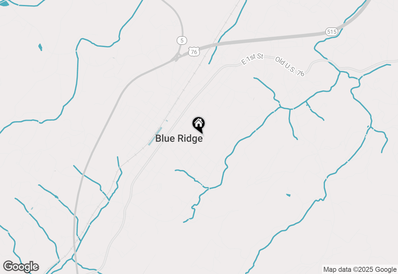 Map of 470 Blue Ridge Heights Drive, Blue Ridge, GA 30513