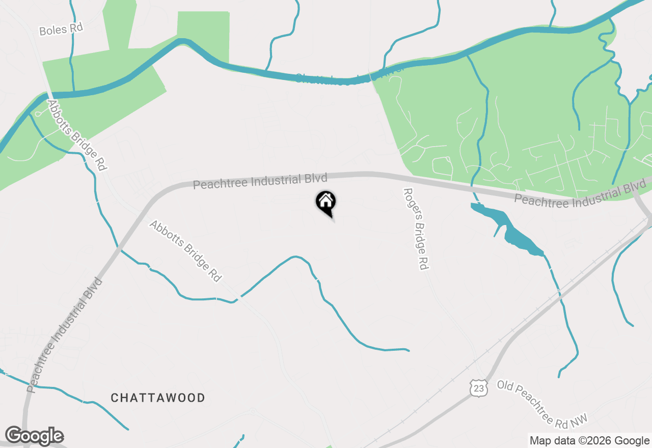 Map of 2975 Towne Village Drive, Duluth, GA 30097