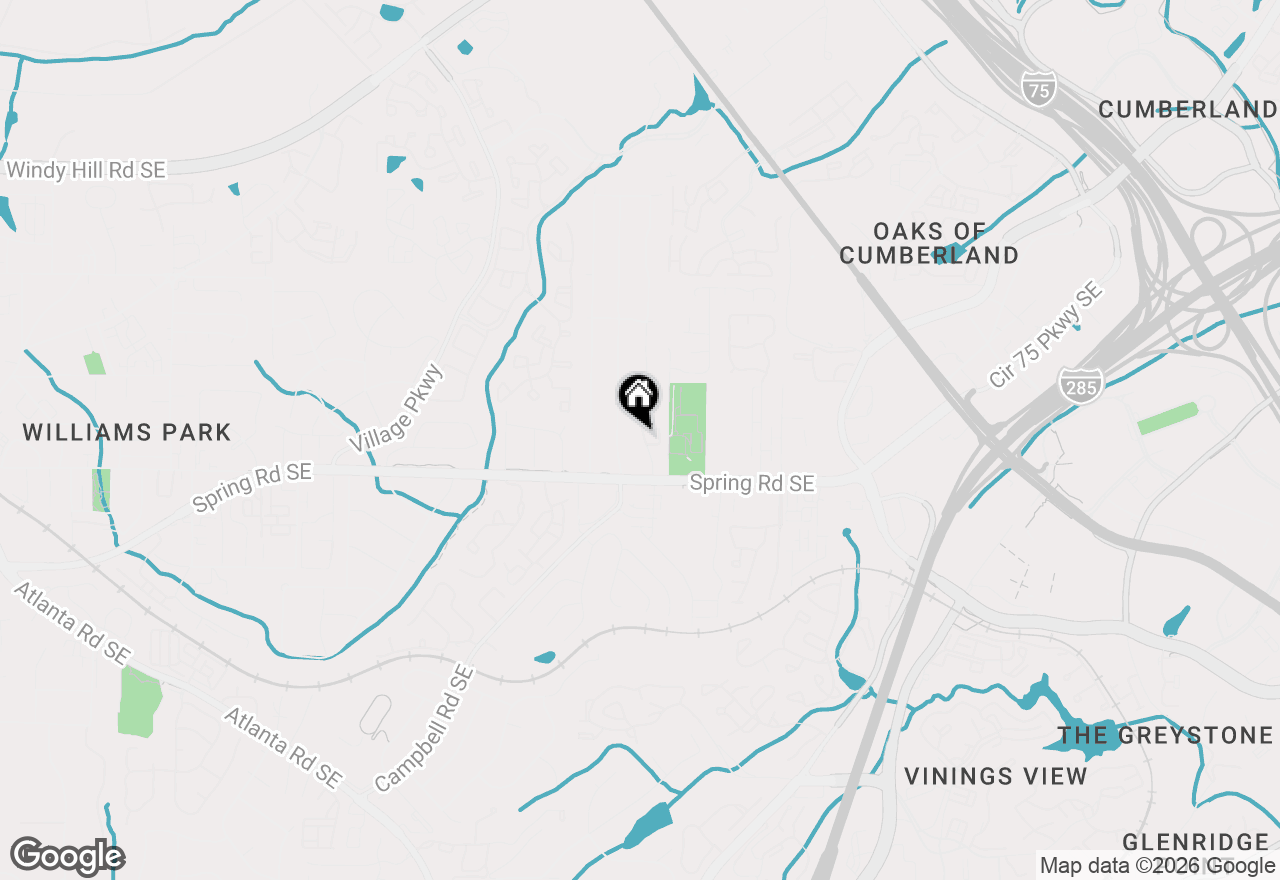 Map of 2794 Farmstead Road Se, Smyrna, GA 30080