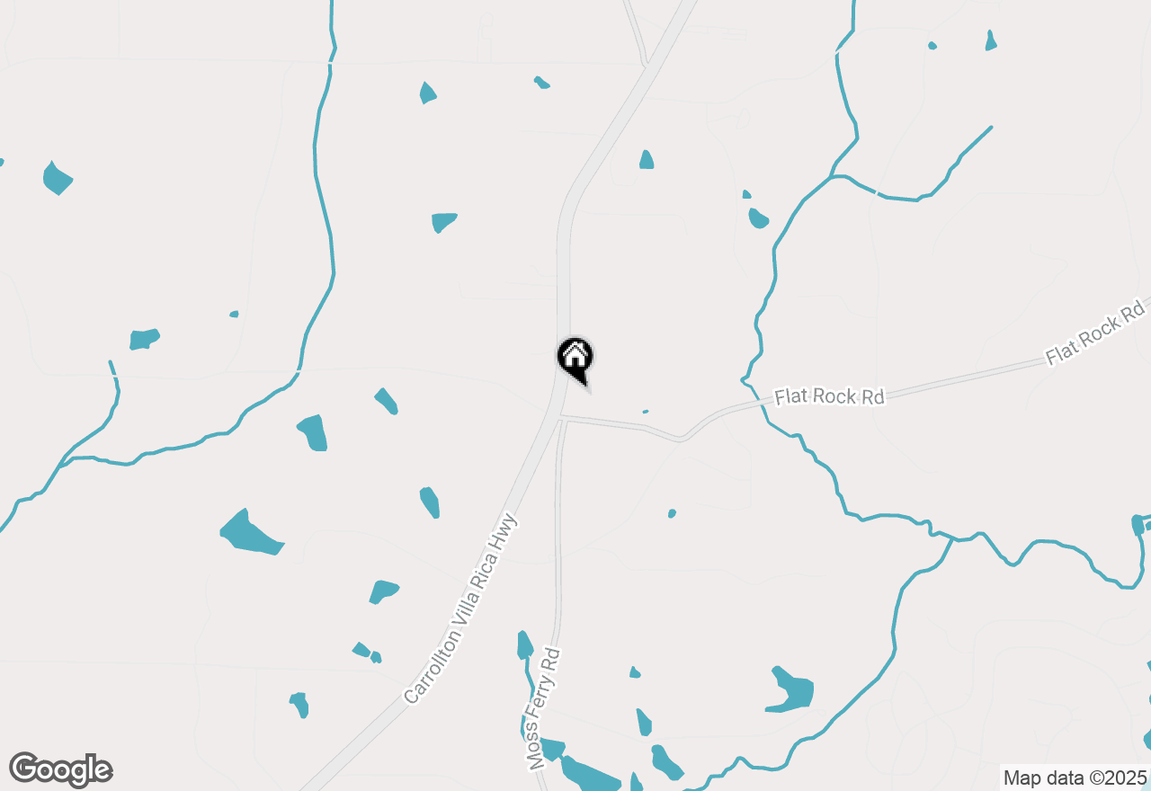 Map of 20 Flat Rock Road, Villa Rica, GA 30180