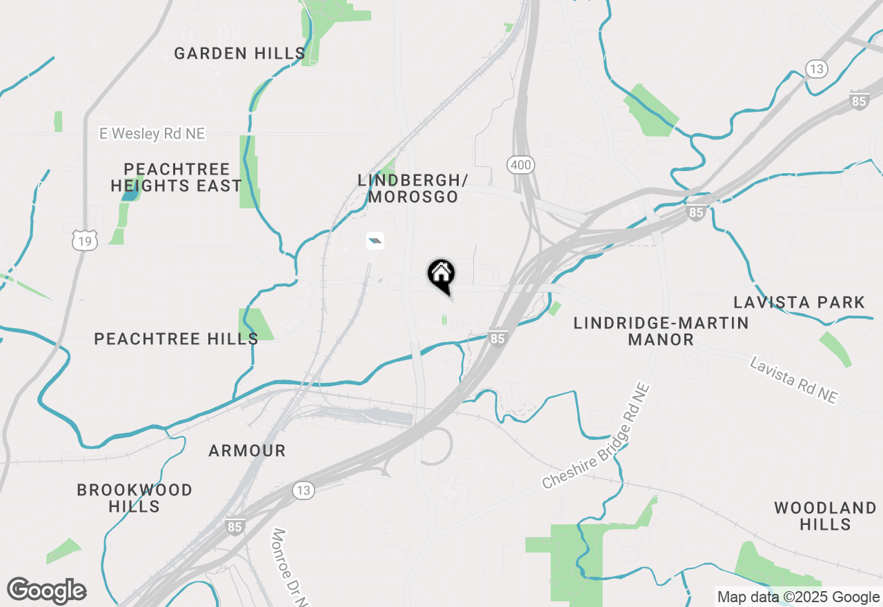 Map of 2400 Parkland Drive Ne #208, Atlanta, GA 30324