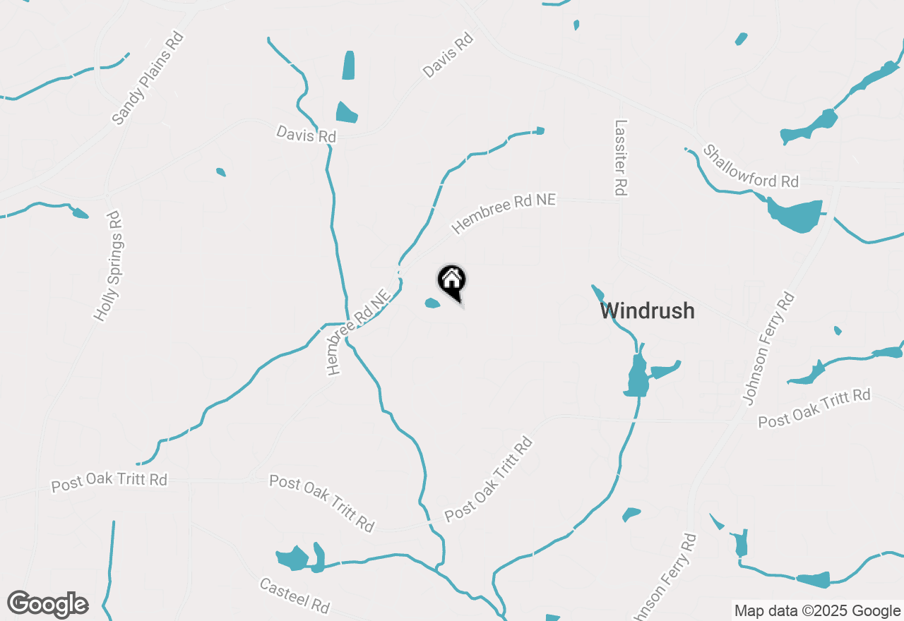 Map of 2965 Pond View Court, Marietta, GA 30062