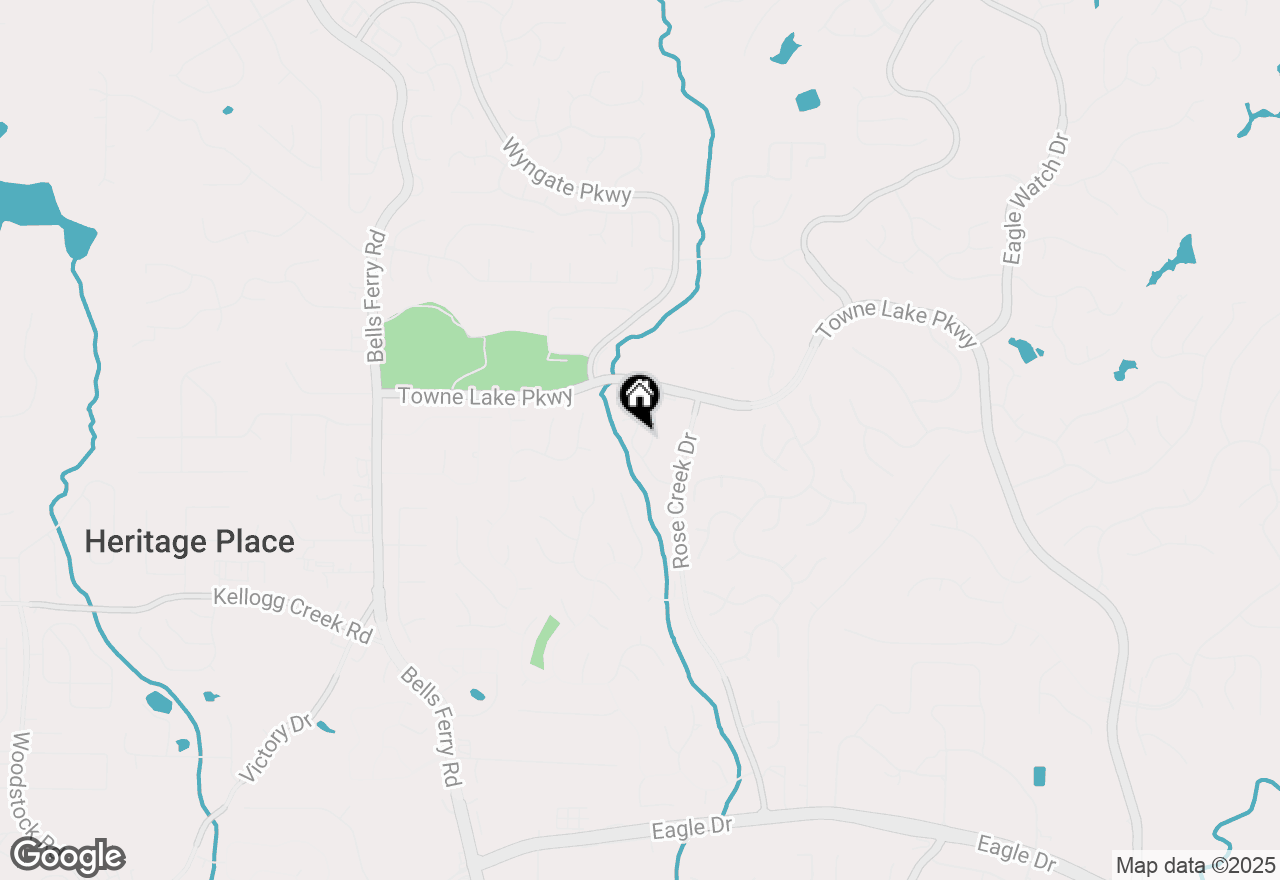 Map of 130 Grove Park Lane, Woodstock, GA 30189