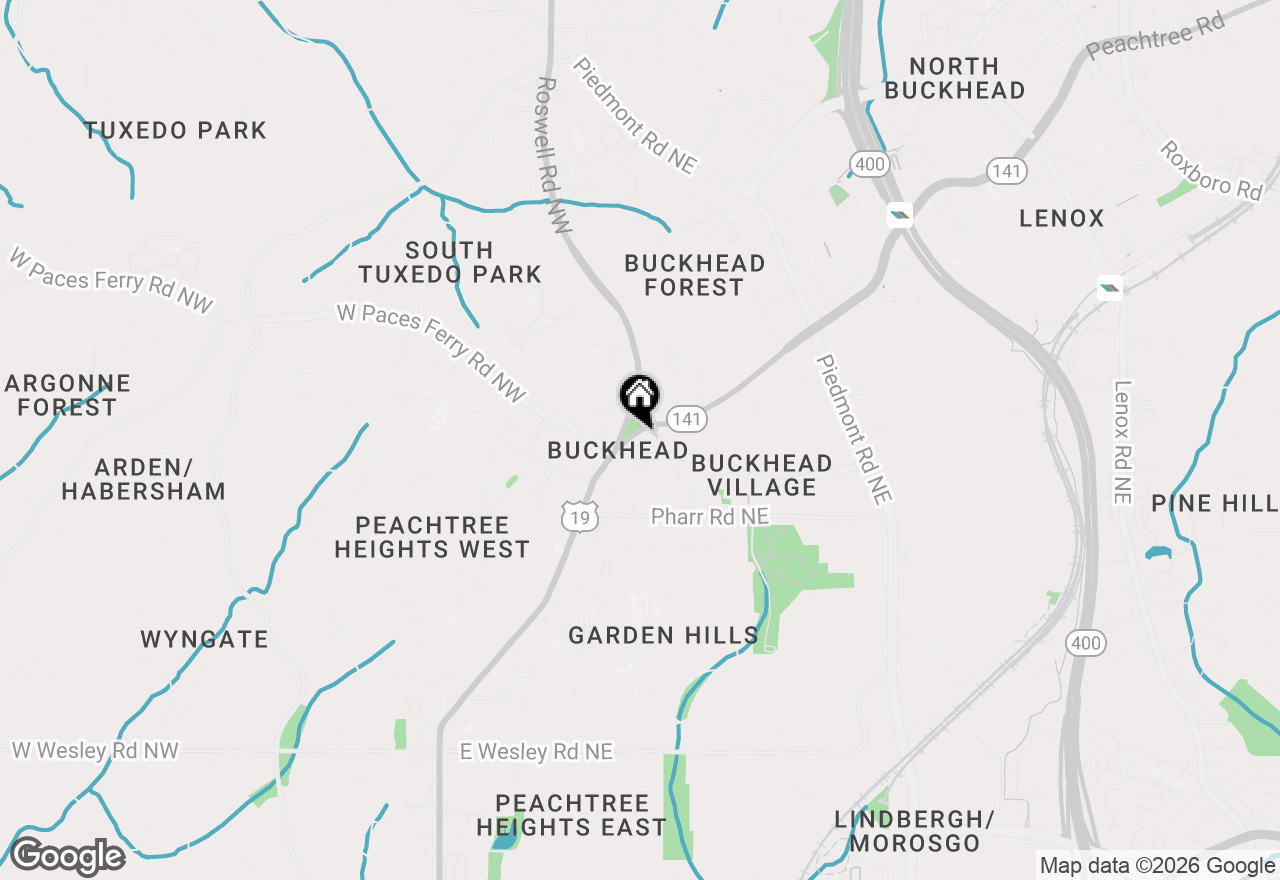 Map of 3107 Peachtree Road Ne #1504, Atlanta, GA 30305