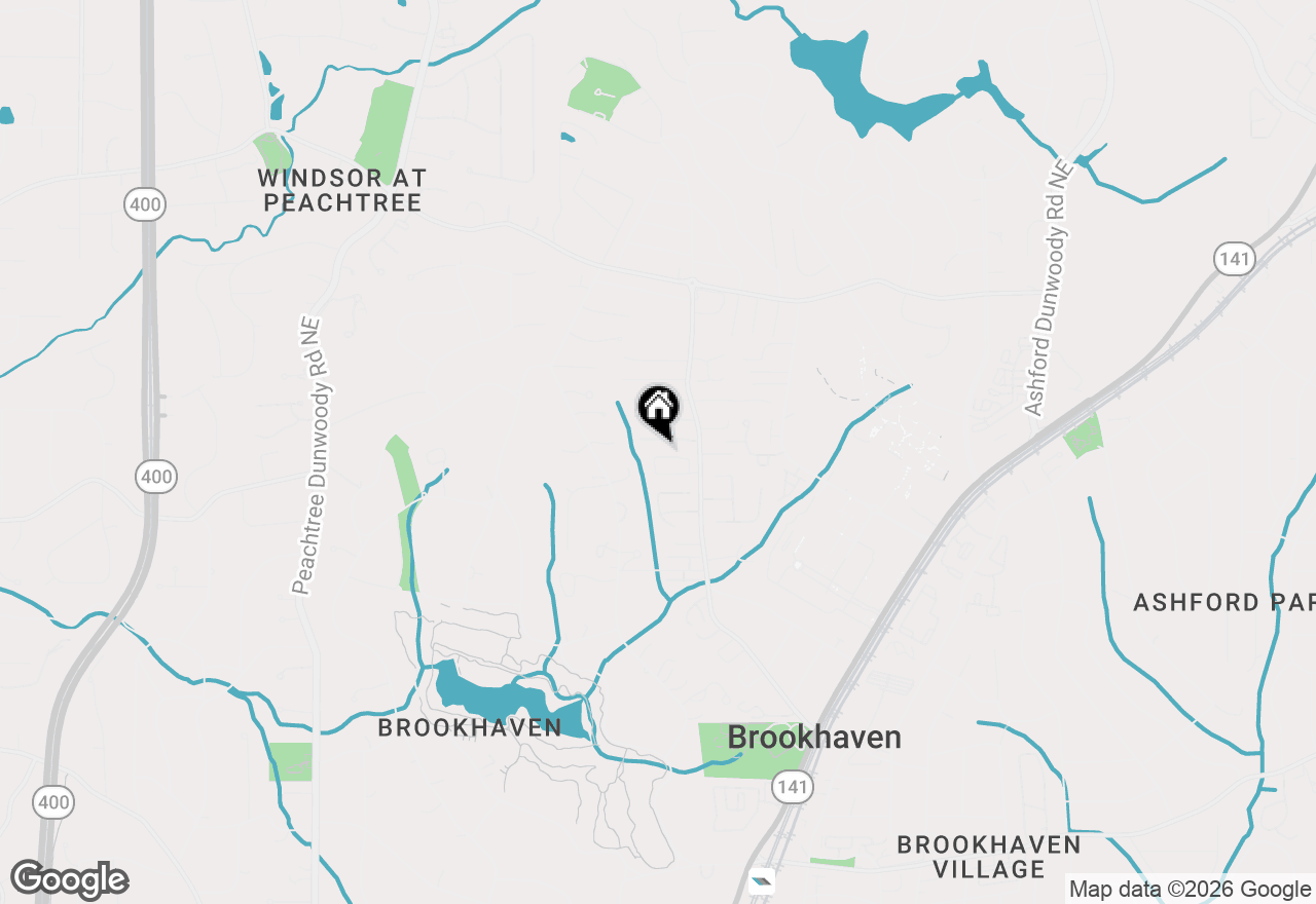 Map of 1109 Capital Club Circle Ne, Brookhaven, GA 30319