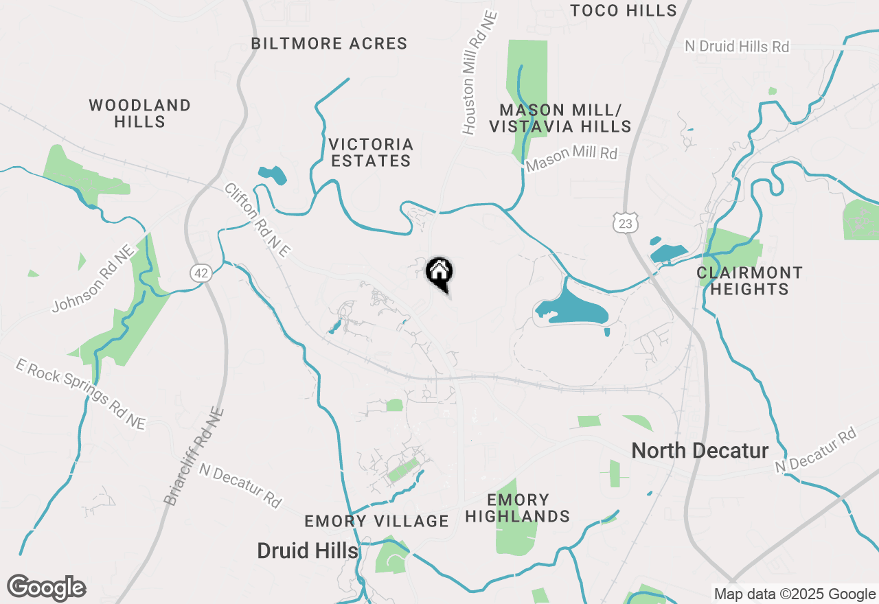 Map of 789 Houston Mill Road Ne #5, Atlanta, GA 30329