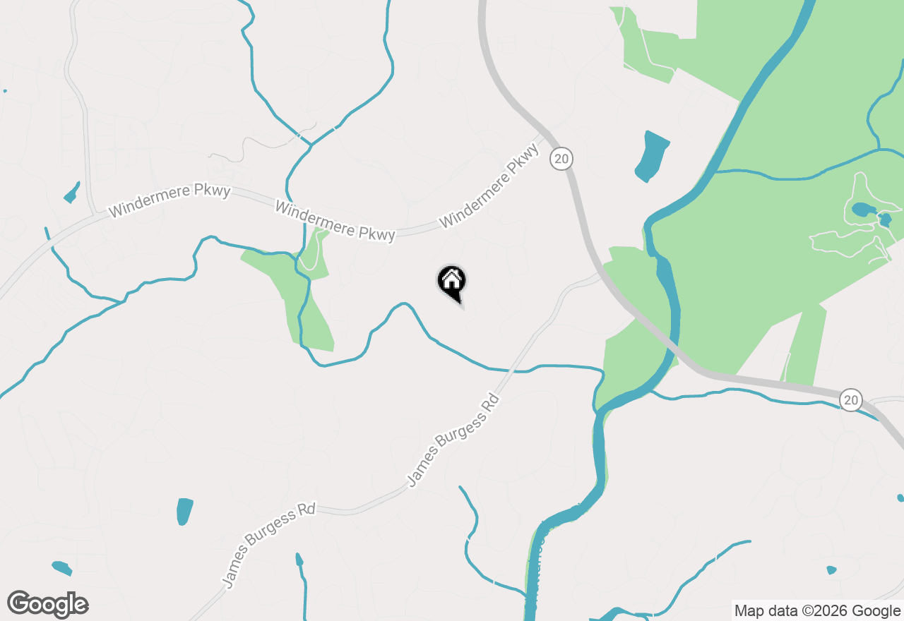 Map of 3270 Sydenham Court, Cumming, GA 30041