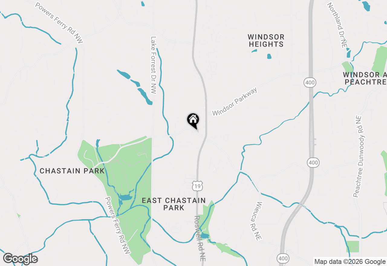 Map of 138 Chestnut Circle #6, Atlanta, GA 30342