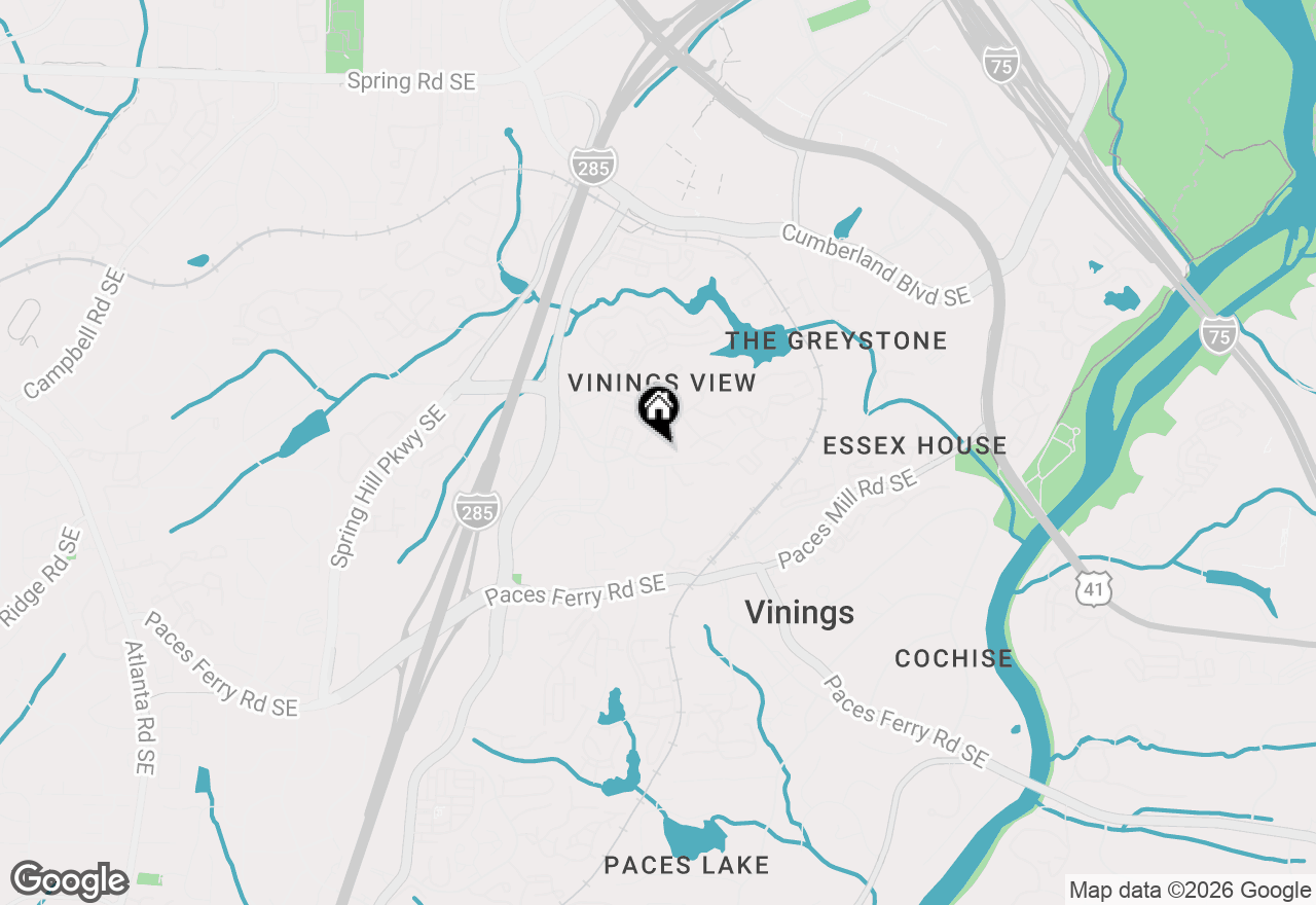 Map of 2955 Seven Pines Lane Se #203, Atlanta, GA 30339