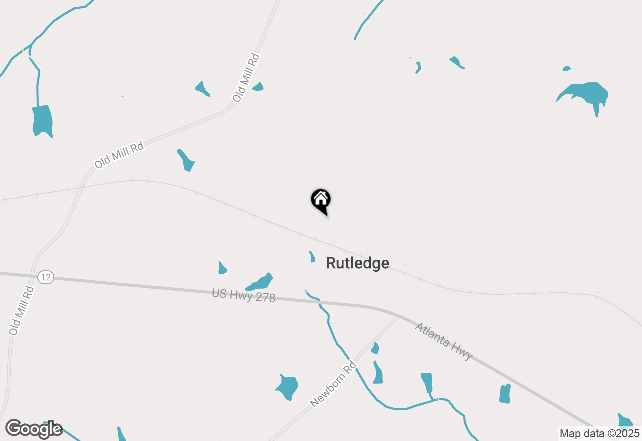 Map of 194 W Main Street, Rutledge, GA 30663