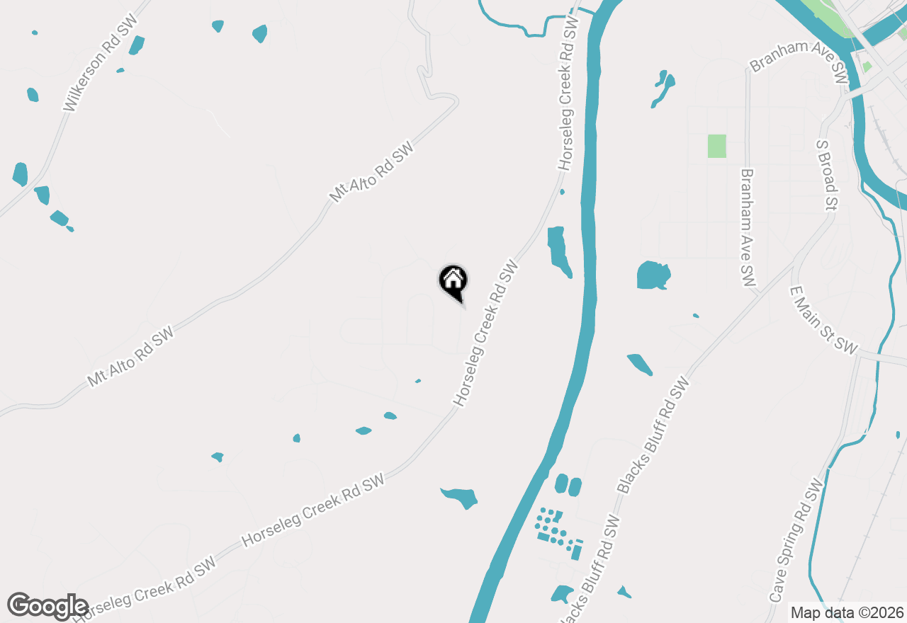 Map of 7 Pine Valley Road Sw, Rome, GA 30165