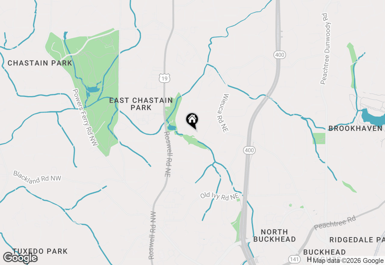 Map of 311 Lakemoore Drive Ne #C, Atlanta, GA 30342