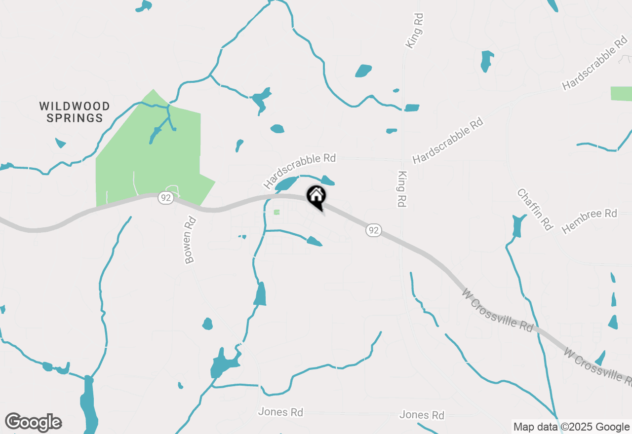 Map of 4912 Waters Edge Trail, Roswell, GA 30075