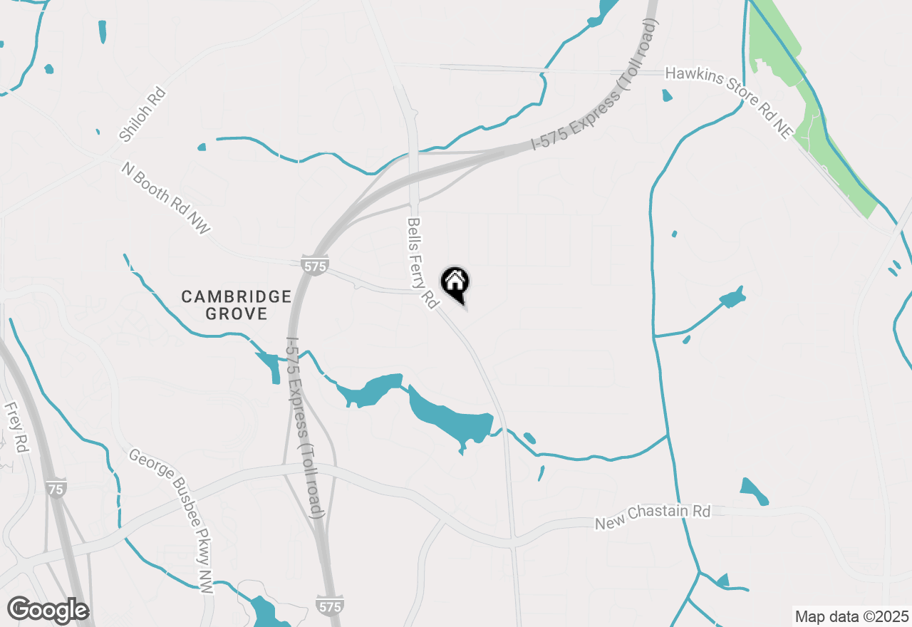 Map of 114 Lansing Drive Nw, Kennesaw, GA 30144