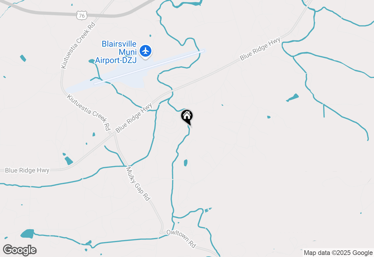 Map of 355 Golden Nuget Road #227, Blairsville, GA 30512