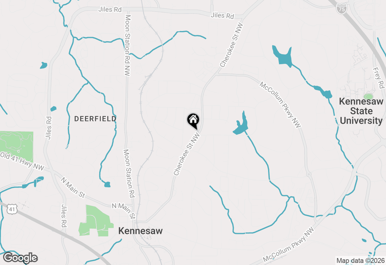 Map of 3303 Cranston Lane, Kennesaw, GA 30144