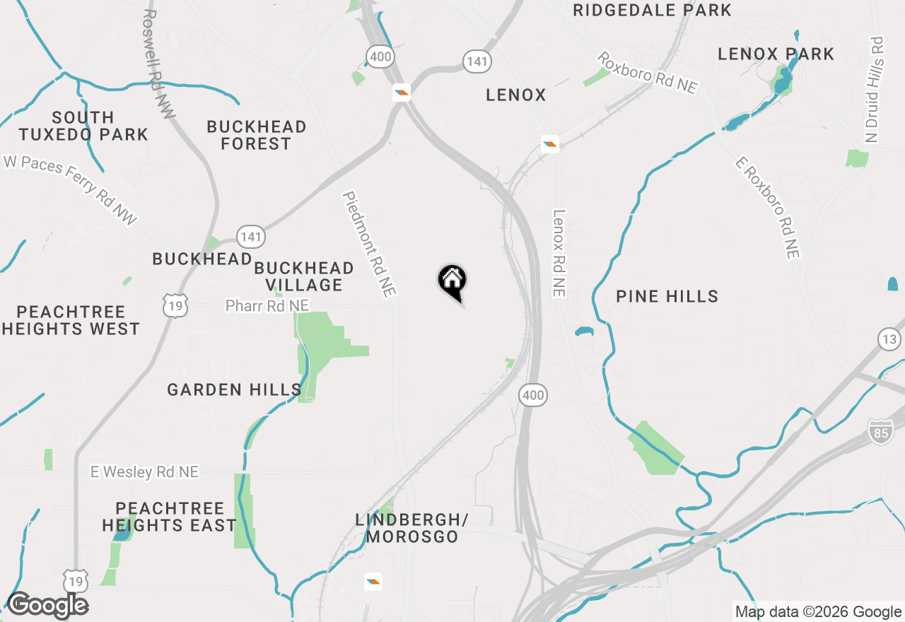 Map of 652 Timm Valley Road, Atlanta, GA 30305