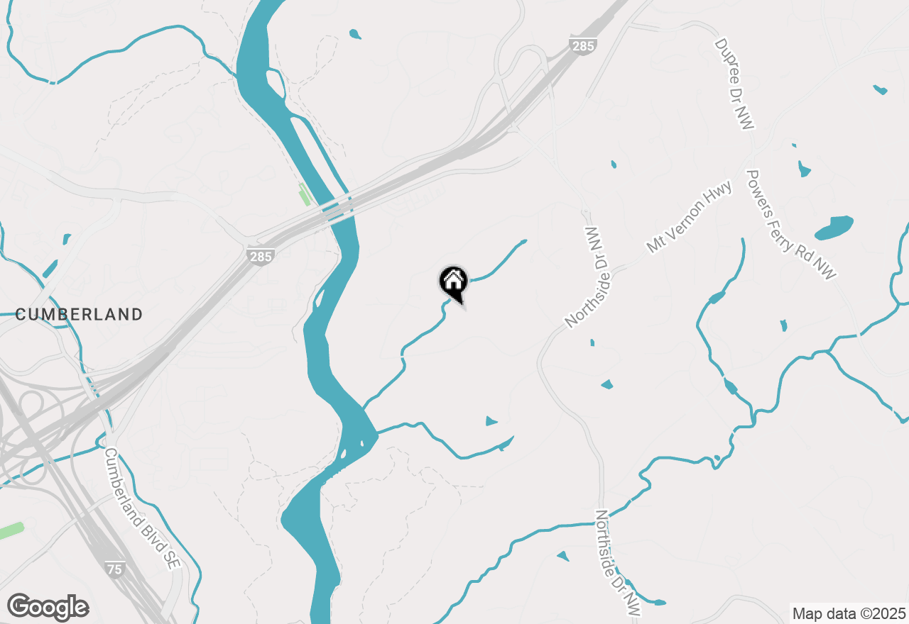 Map of 4755 Riverview Road, Atlanta, GA 30327