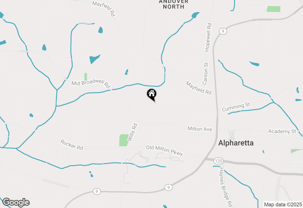 Map of 131 Mayfield Circle, Alpharetta, GA 30009