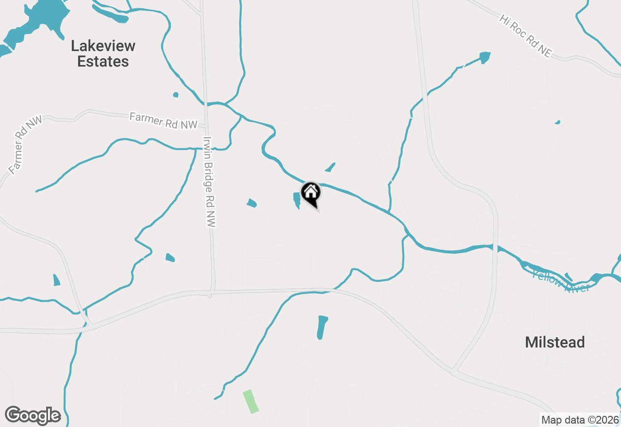 Map of 1921 Ne West Hightower Trail, Conyers, GA 30012