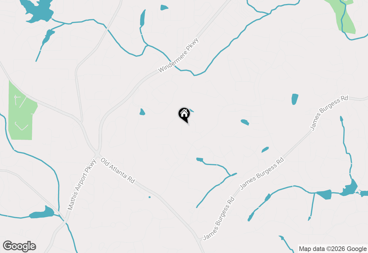 Map of 4250 Old Oak Trace, Cumming, GA 30041