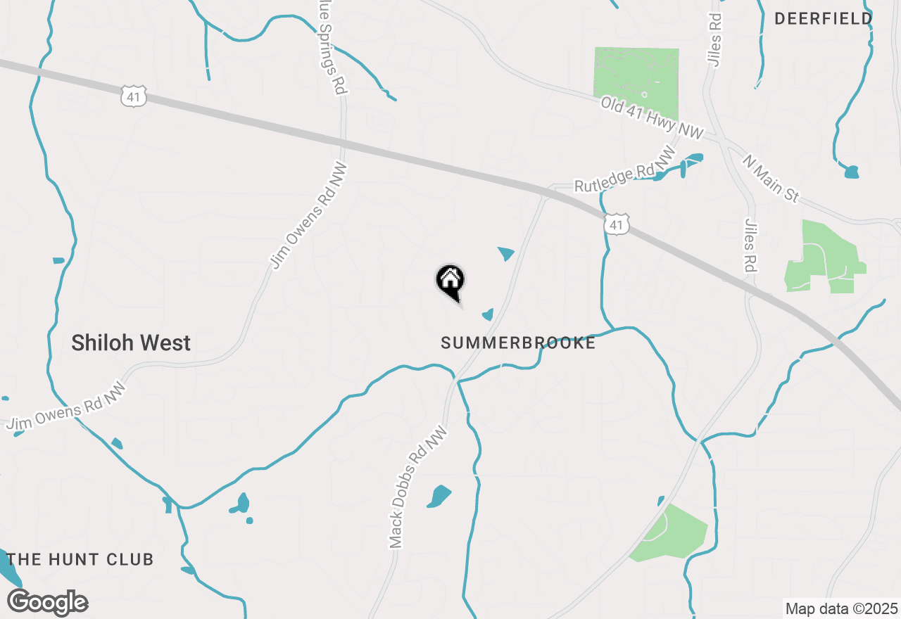 Map of 2790 Grassland Court Nw, Kennesaw, GA 30152