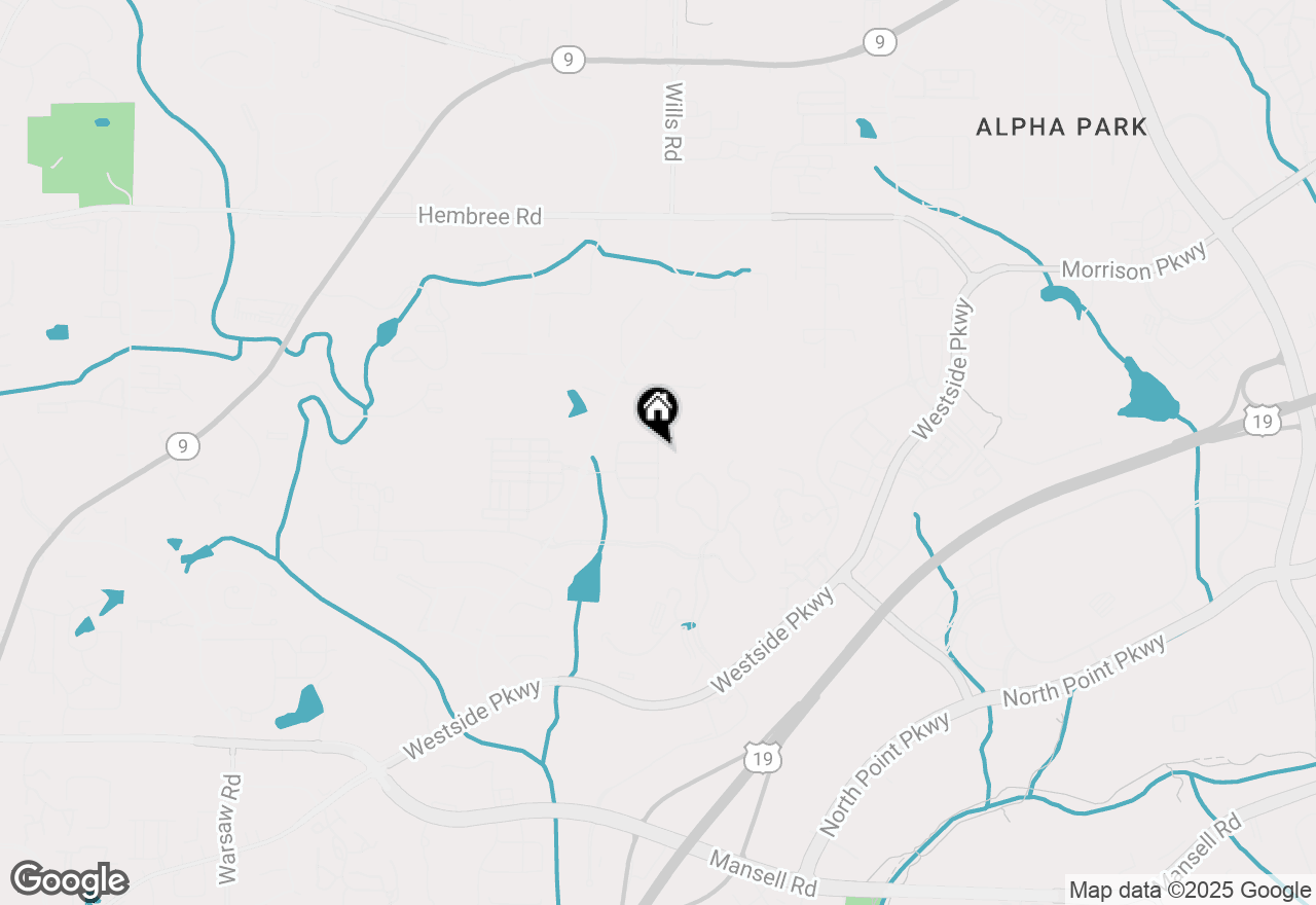 Map of 112 Calder Drive, Alpharetta, GA 30009