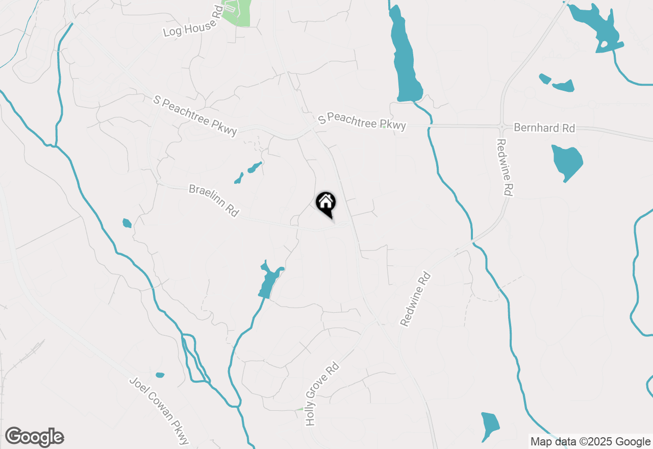 Map of 100 Endicott Ridge, Peachtree City, GA 30269