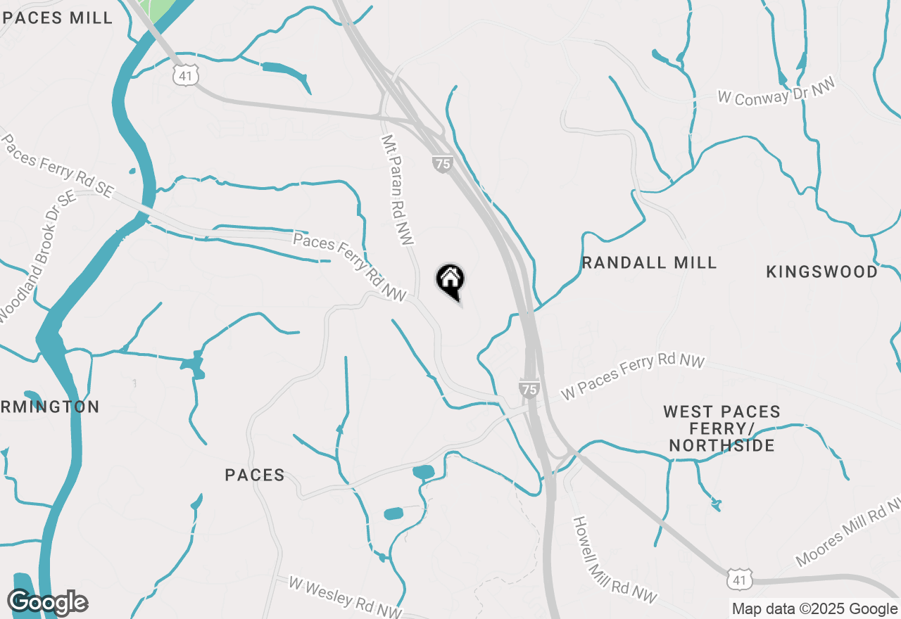Map of 3620 Cloudland Drive Nw, Atlanta, GA 30327