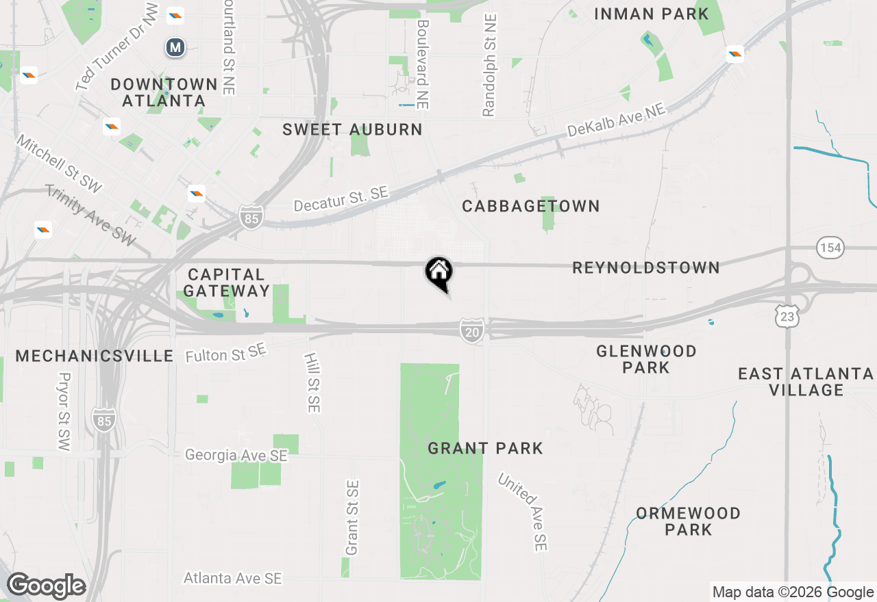 Map of 358 Loomis Avenue Se, Atlanta, GA 30312
