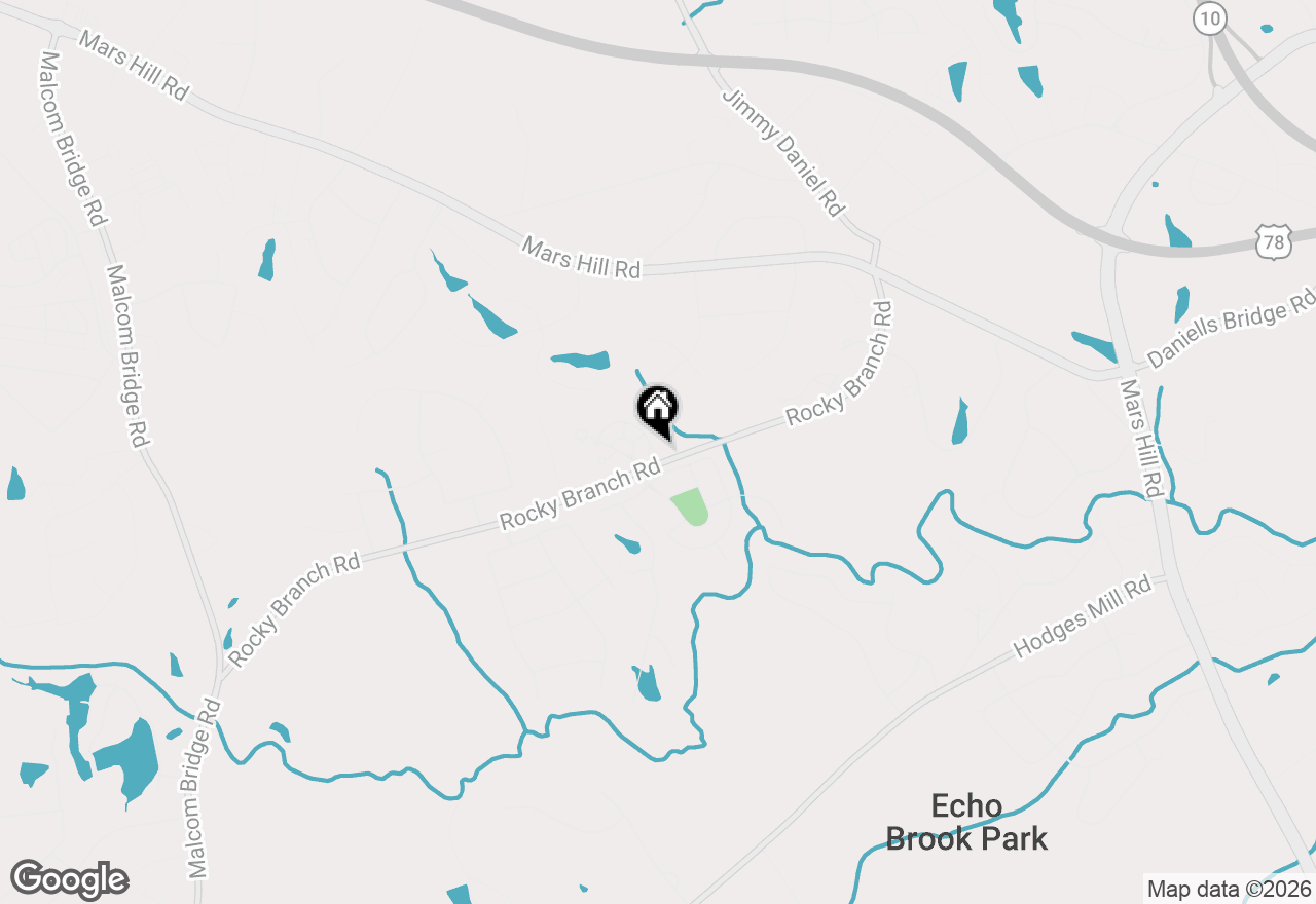 Map of 2011 Prince Place, Watkinsville, GA 30677