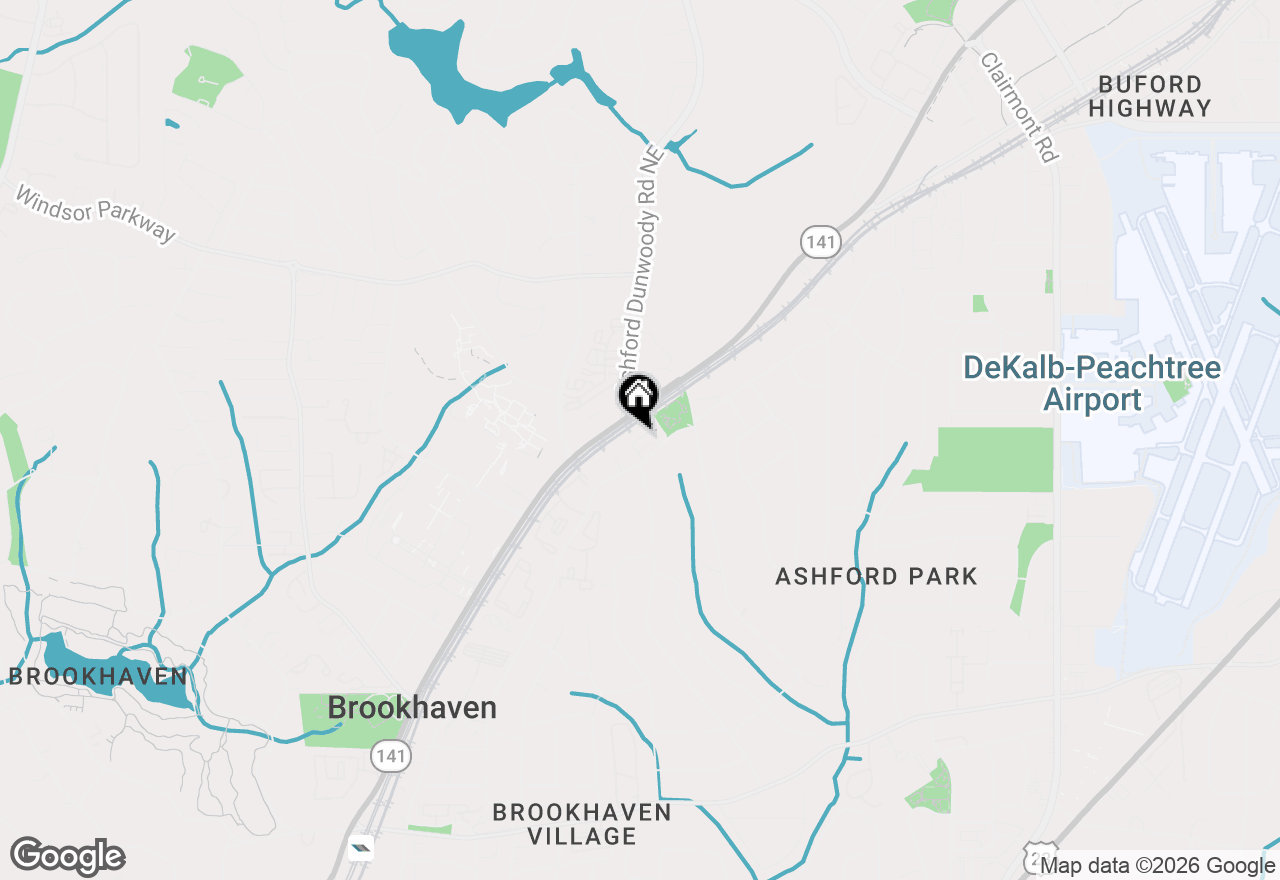 Map of 840 Kenry Court Ne, Atlanta, GA 30342
