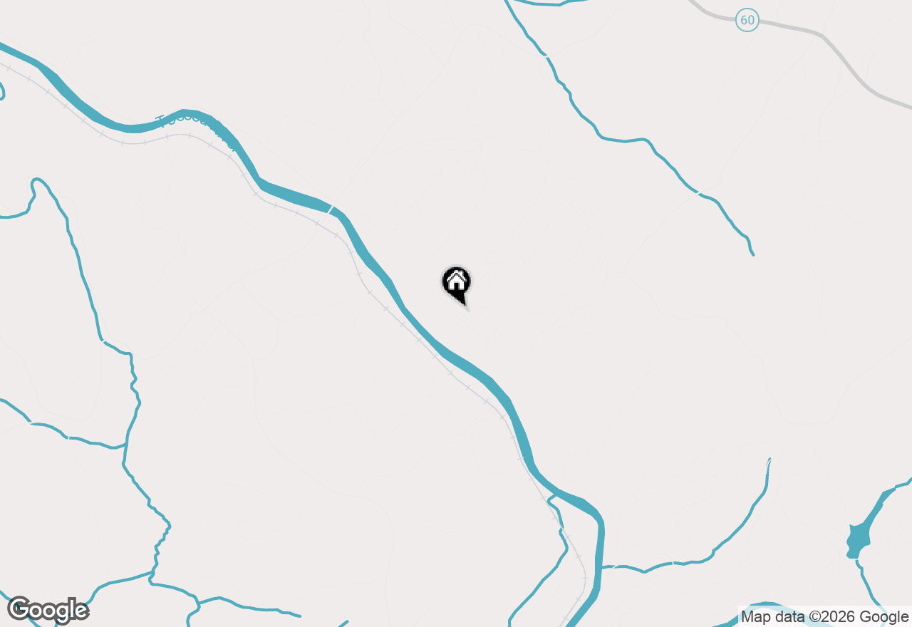 Map of HC15 Old Toccoa Loop, Mineral Bluff, GA 30559